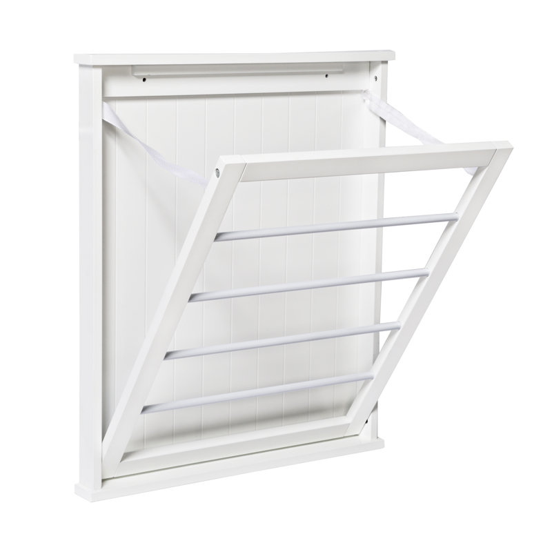 Andover Mills™ Petrone WallMounted Drying Rack & Reviews Wayfair